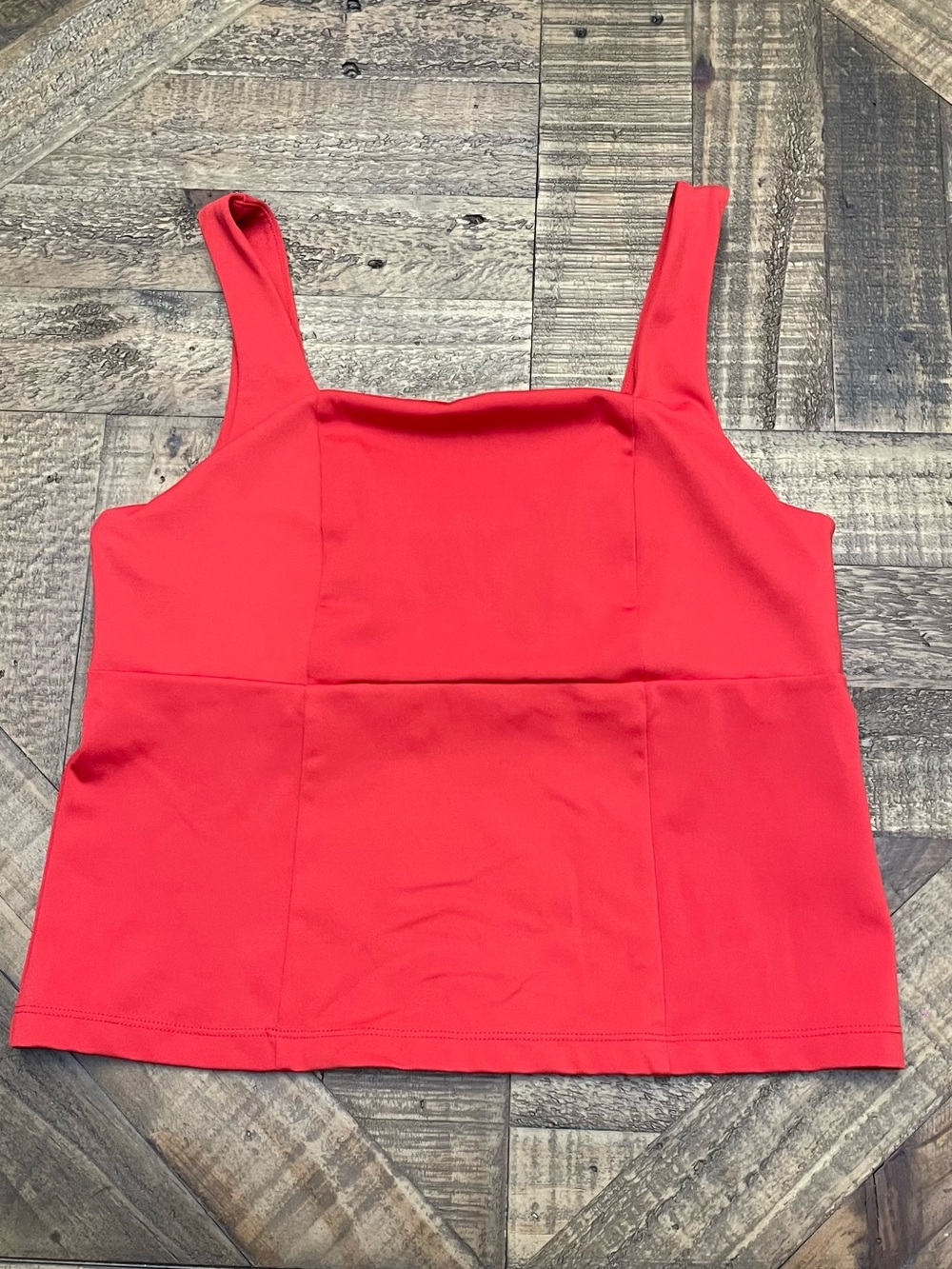 "Mind Body Love" Performance Tank Top in Caliente Red